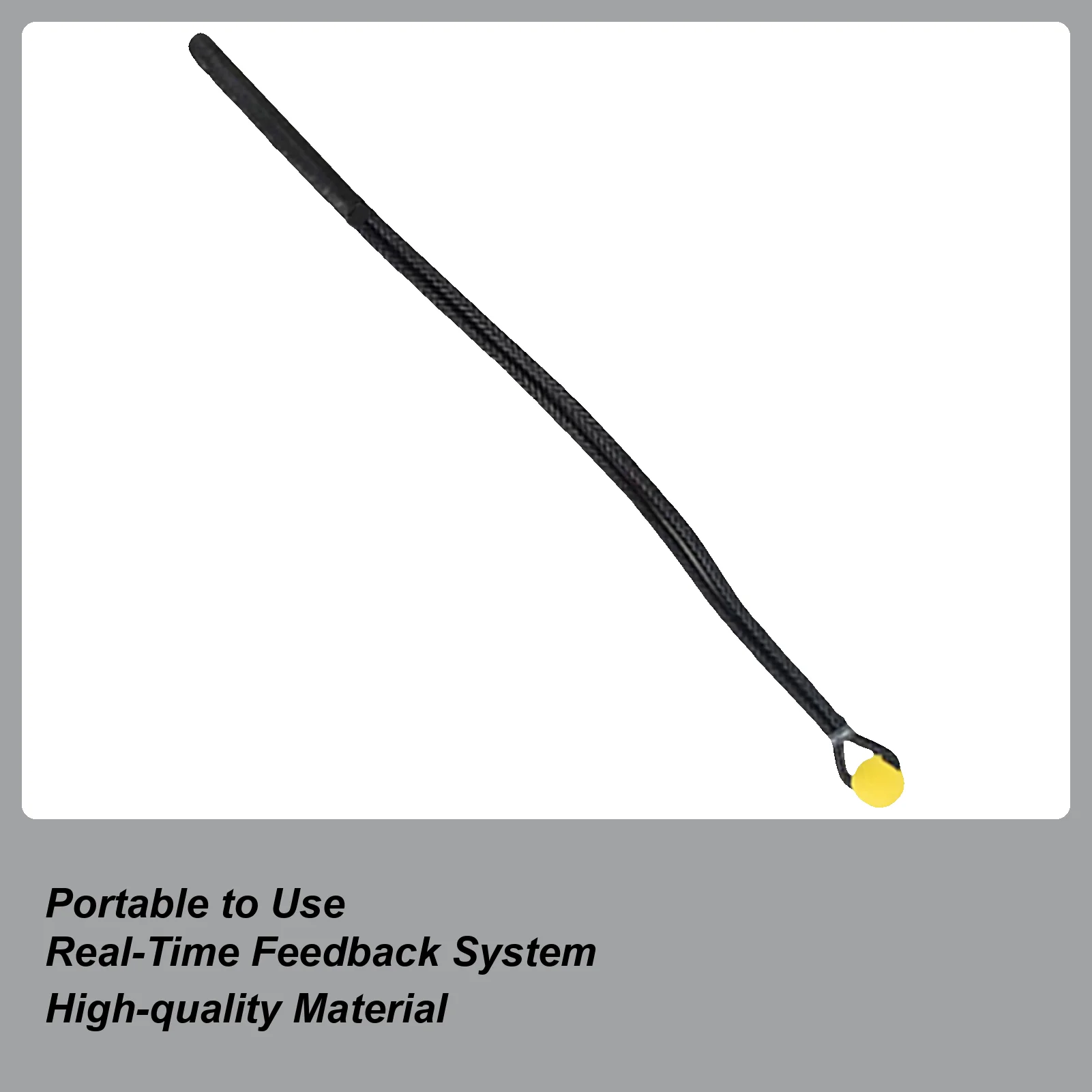 

Golf Swing Rope Hitting Rhythm Training Tool Swing Strength Exercise Tool For Studio Garage Range Course Travel Women Men Junior