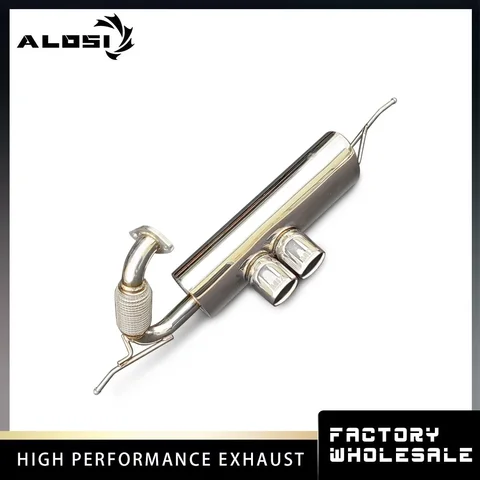 Cat-back exhaust system for Mercedes-Benz SMART W451 1.0T/1.0l 2009-2012 High-performance Smart Valve Exhaust System