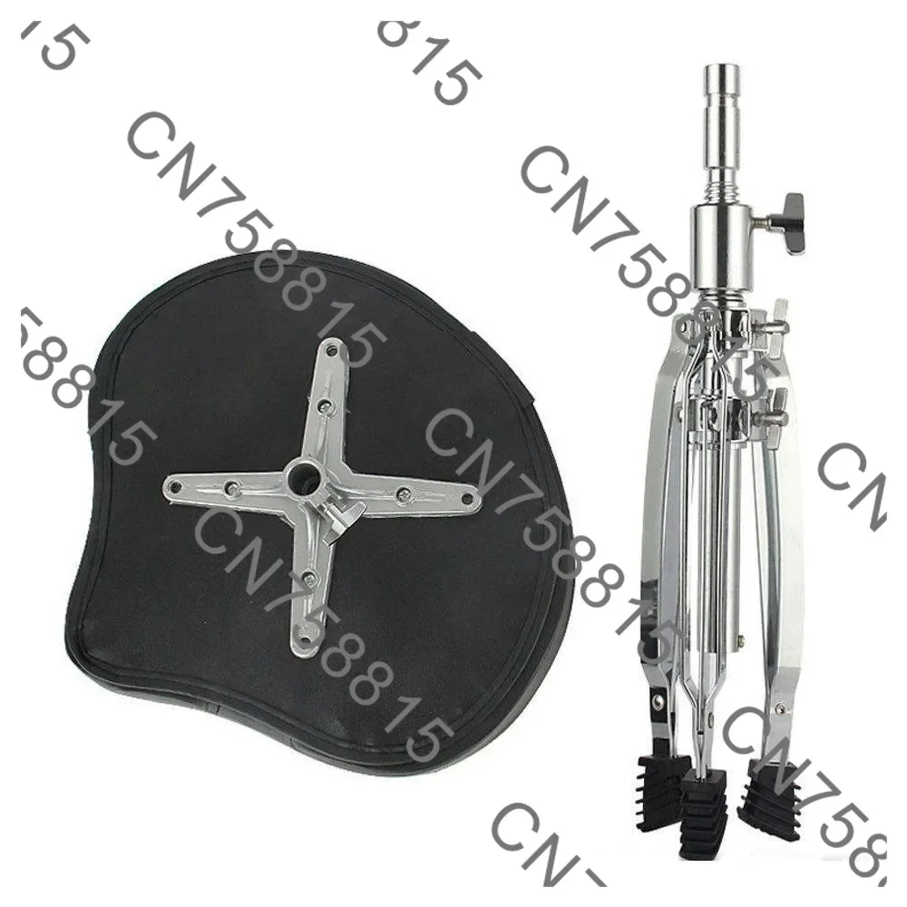 High and low rotating velvet musical instruments，Large saddle screw adjustable drum stool Adult and child models