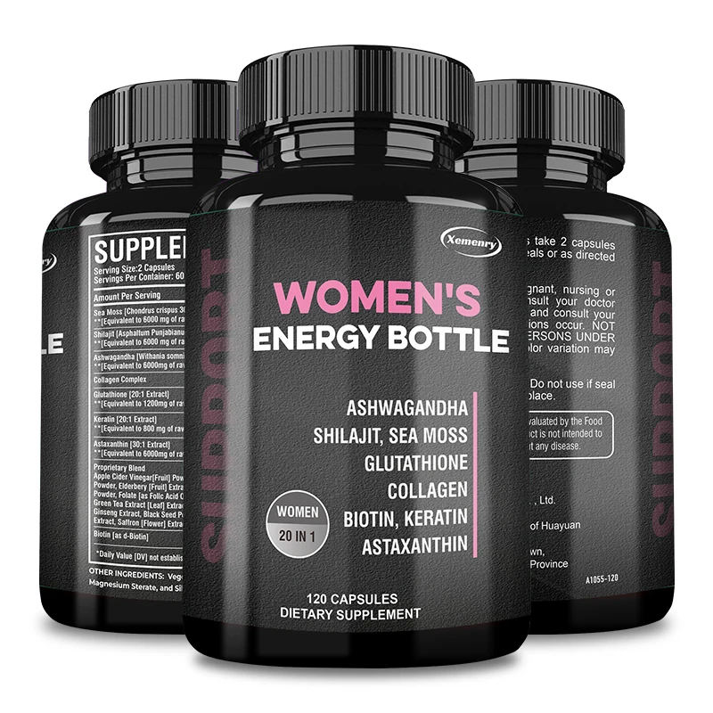 Women's Energy Supplement - Relieve Stress, Support Sleep Quality, Antioxidant, Improve Mood