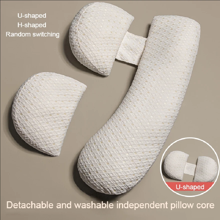 Pregnancy Pillow Pregnant Body Pillows Cushion Waist Sleep Bedding Maternity U-shaped H-shaped Pillows Machine Washable