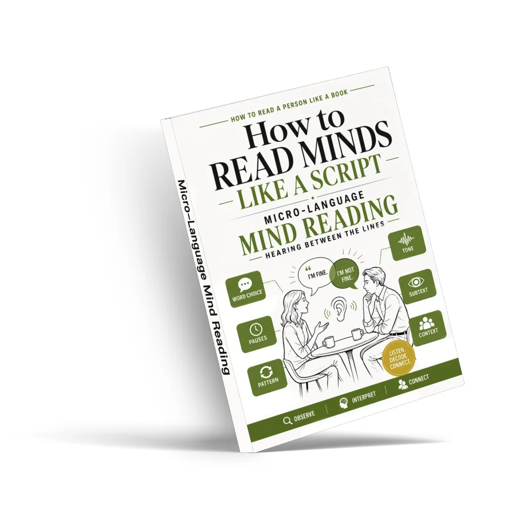 Read People Like a Script: Micro-Language, Guide to Tone, Word Choice, Pauses, Context, Subtext and Communication Patterns