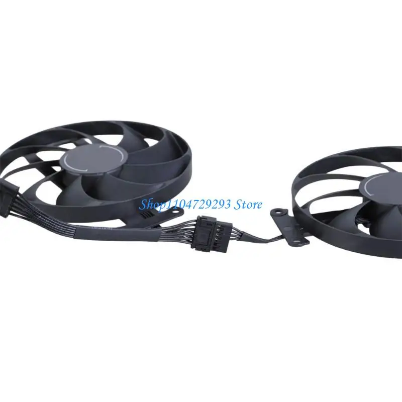 

Y2GD 90mm/3.54inch CF9010U12D 6Pin 12V VGA Fan Graphics Card Cooling Fan for RX6600 6600XT 6700XT Fan