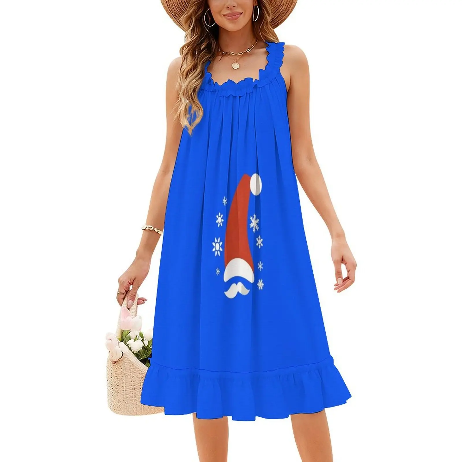 فستان سانتا بوهو أنيق غير مرئي أنيق لحفلات الزفاف على الشاطئ وخلفية سائلة مجردة فستان مموج ناعم #4