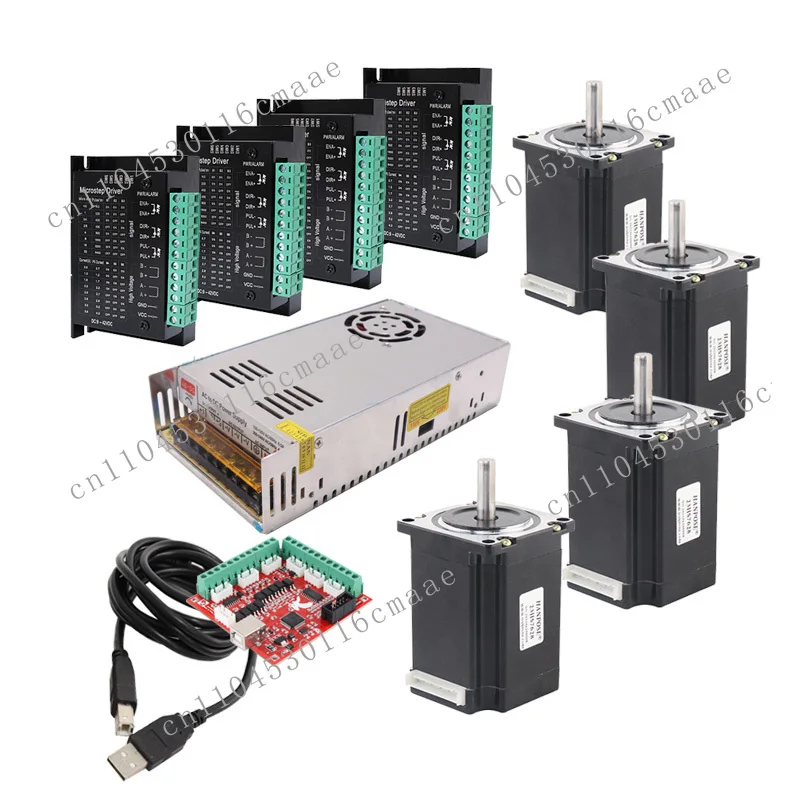 57 Stepper Motor 23HS7628-TB6600 Drive Set Torque 2.8a 189N.CM 76mm For 3D Printer Kit CNC 4 Axis 23 Stepper Motor