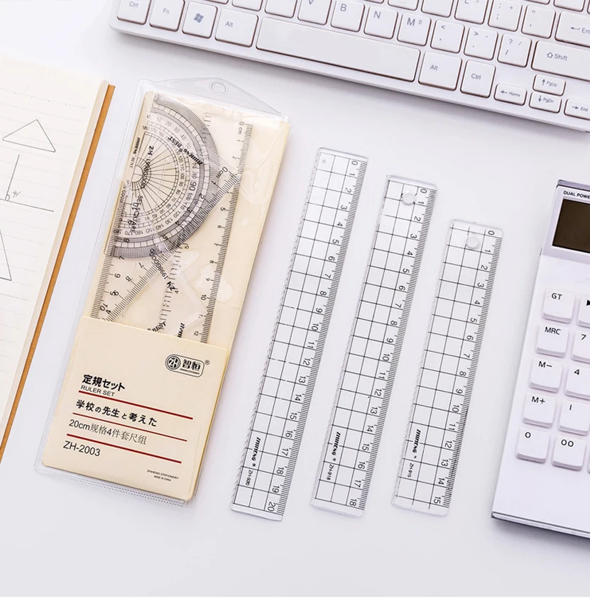 Righello da 18 cm Righello da 15 cm di alta qualità Righello da 20 cm elegante per lo studio educativo degli studenti