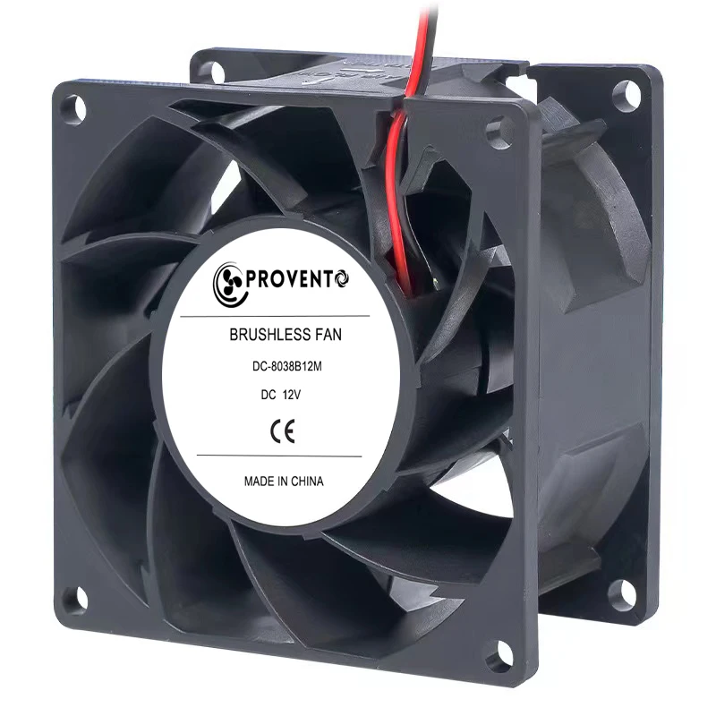 5500 об/мин, 80 мм, 8 см, 8038, вентилятор, 5 В, 12 В, 24 В, 80 мм * 80 мм * 38 мм, бесщеточный вентилятор постоянного тока, охлаждающий вентилятор 80x80x38 мм, корпус ПК, кулер