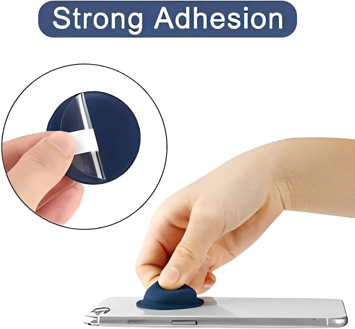 For AirTag Adhesive Waterproof Stick-On Holder Anti-Lost GPS Silicone Protective Case For Air Tag Tv Remote Car Phone Luggage