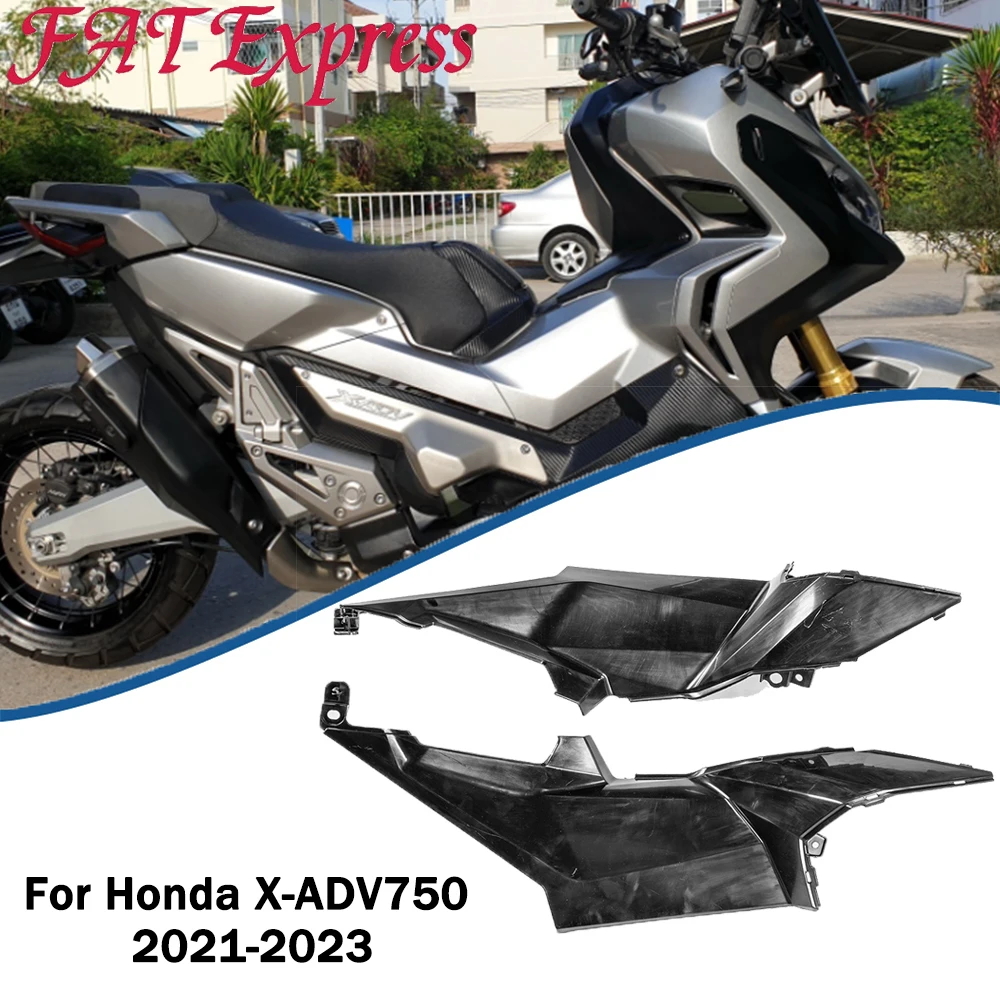 For Honda X-ADV750 XADV750 X ADV 750 ADV750 2021-2023 Driver Seat Cover Side Panel Fairing Motorcycle Unpainted Bodywork Cowl