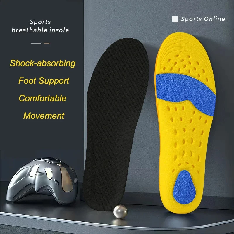 

1 Pair Memory Foam Insoles for Shoes Orthopedic Sport Support Insert Feet Care Men Women Orthotic Breathable Running Cushion