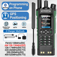 BAOFENG UV-32 GPS Walkie Talkie 10W Multi Band Bluetooth Programming Wireless Copy Frequency NOAA Long Range Ham Two Way Radio