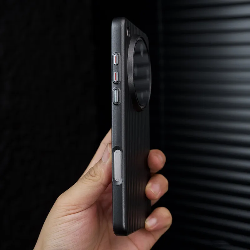 حافظة ظهر رفيعة صلبة بلون لامع من التيتانيوم لهاتف OPPO Find X6 X7 X8 Pro Ultra X8S + غطاء طبيعي مموج مضاد للبصمة #5