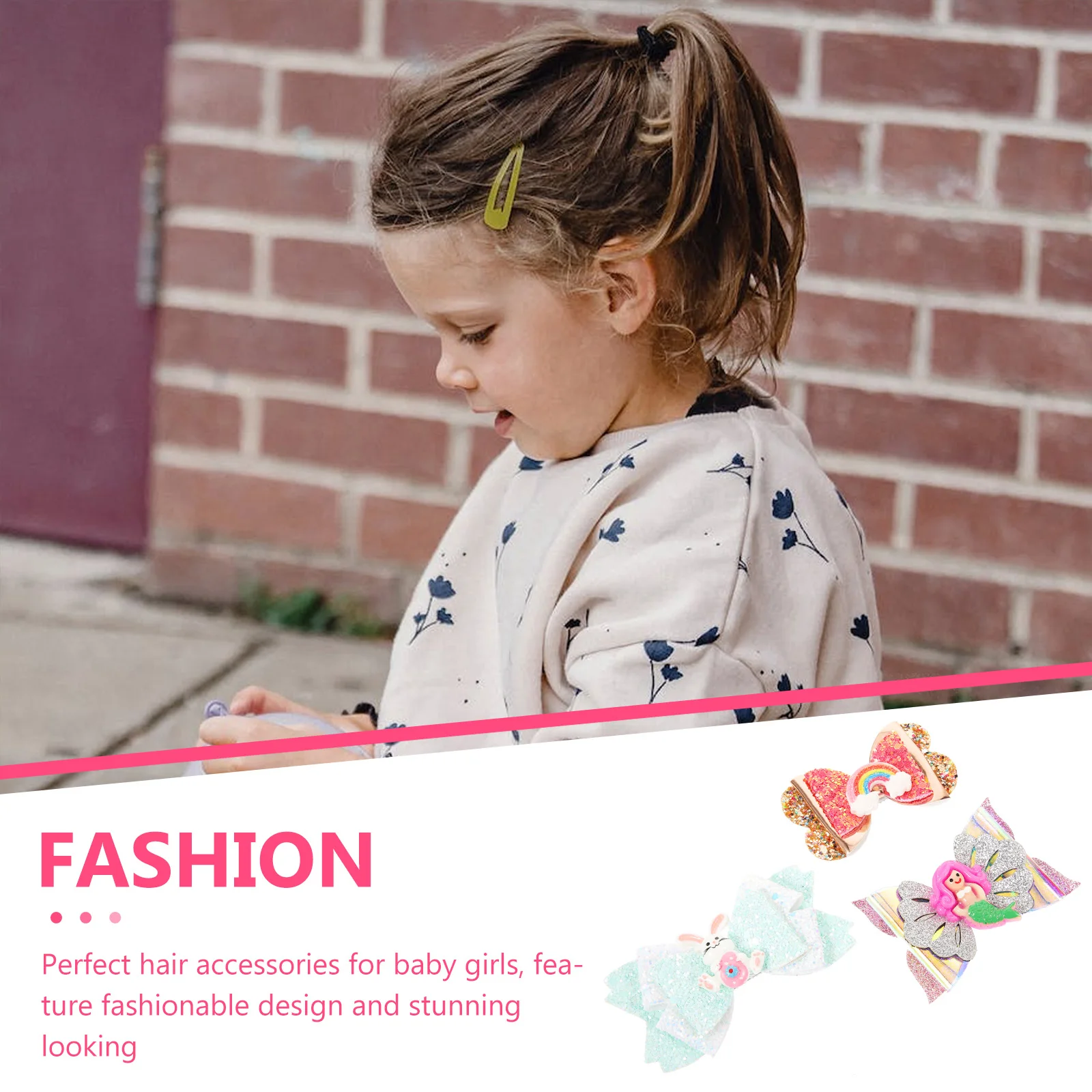 

3 шт., банты для волос для девочек, украшения для школы, стильные заколки для женщин и девочек, банты для школы, головной убор с бантом