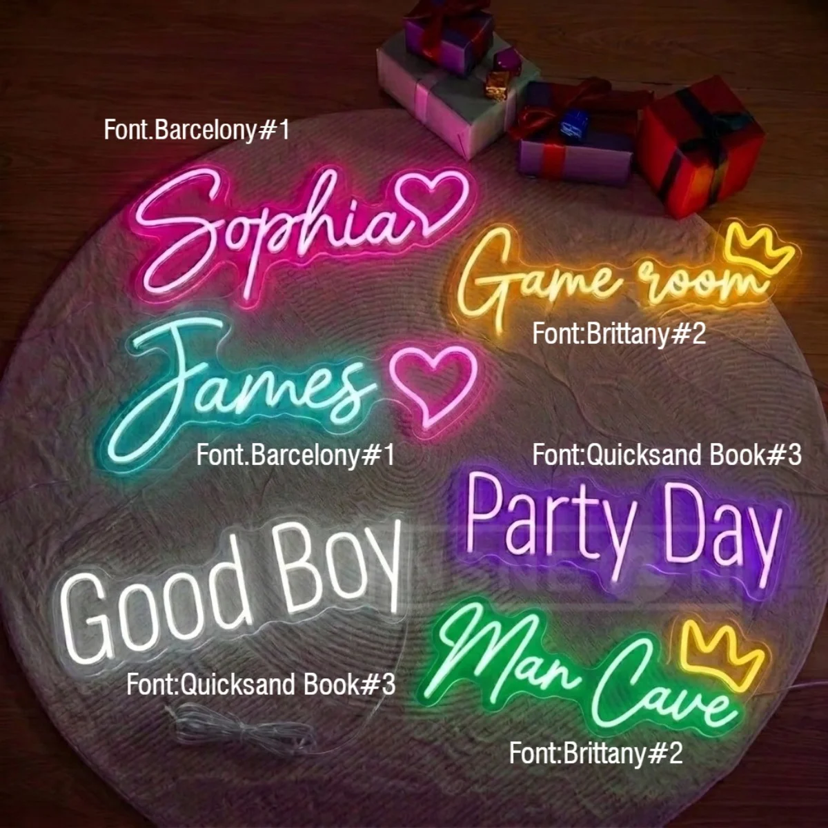 Custom Neon Sign Led Name Light for Kids Name Custom Signs Teenage Gift Led Neon Sign for Wall Decor Bedroom Decor Personalized