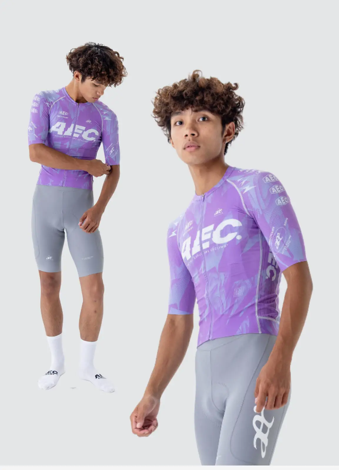 AEC.CYCLIST Herren Kurzarm-Radtrikot Leichtes Schnelltrocknendes Rennrad-Oberteil 2026 MTB Fahrrad Damen Trikot – Detail 15