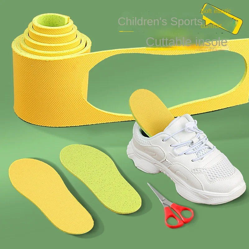 

Self-cutting Mesh Breathable Sports Insoles for Women & Men Shock-absorbing Memory Foam Shoe Pads for Adults And Children