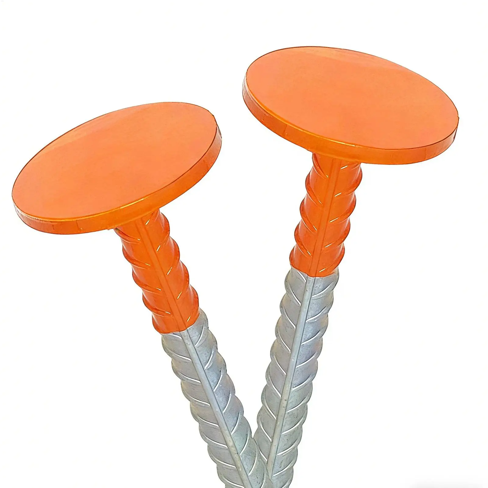 أوتاد مسح الفناء مكونة من قطعتين عالية الوضوح ومقاومة للطقس وعلامات مسح علامات درب لحديقة درب ساحة درب الممر