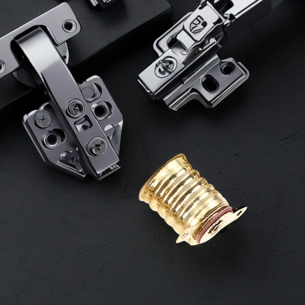 

30Pcs Copper Lamp Holder Short Leg Mini Screw Socket for Student Circuits Small LED Bulb Base Full Copper Lamp Socket