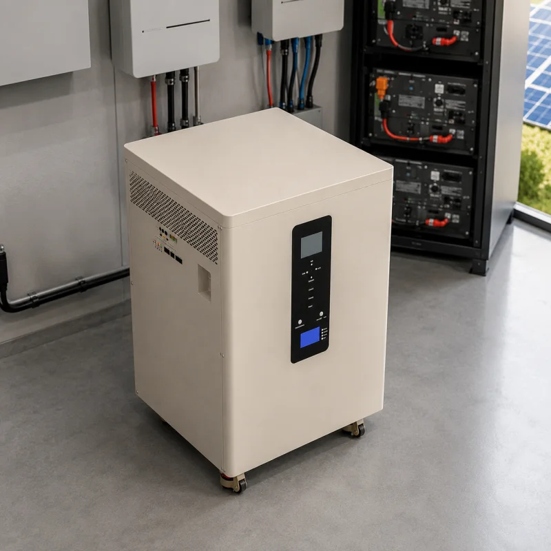 Weatherproof Commercial Solar Ess Inverter Integrated Cabinet 60kw 120kwh For Remote Off Grid Resort Stable Power Supply
