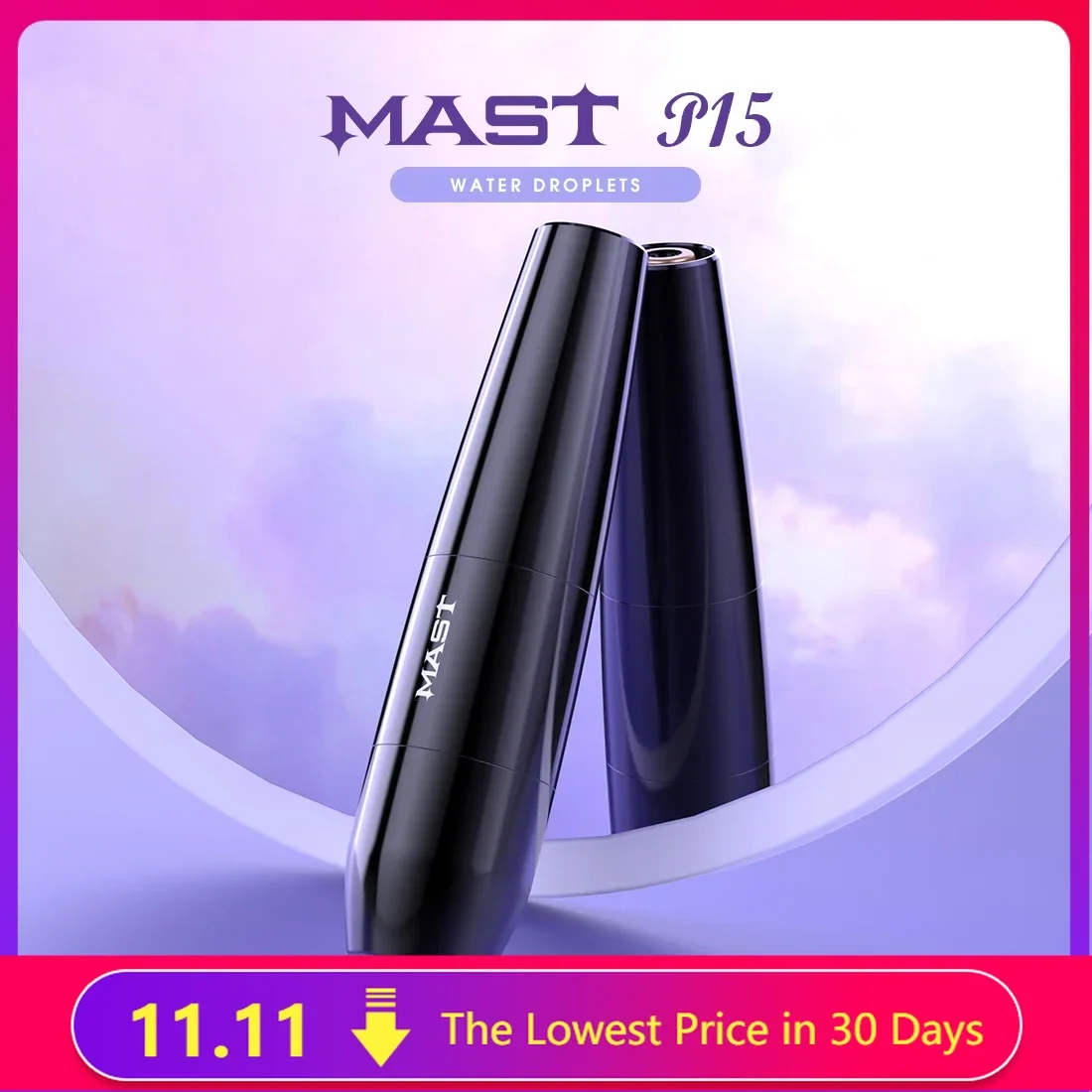 New Design Mast Tattoo P15 Coreless Powerful Motor Short Tattoo Pen Rotary Permanent Tattoo Makeup RCA Tattoo Machine Pen Supply