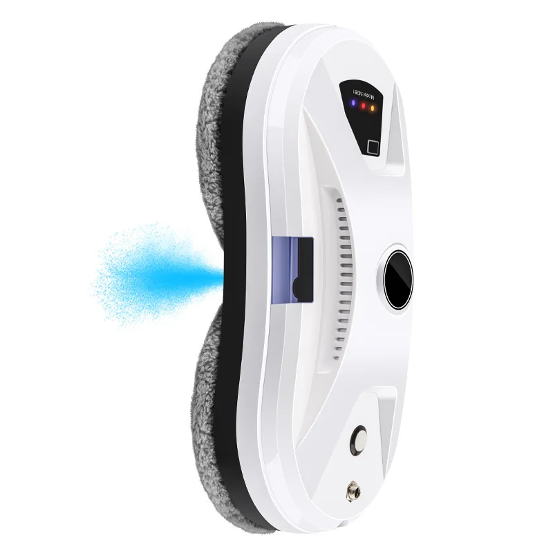 

Factory OEM Household Window Clean Smart Super Slim Automatic Spray Water Glass Robot Vacuum Cleaner With APP Remote Controller