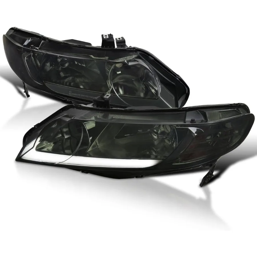 

Дымовые светодиодные фары DRL, совместимые с Honda Civic Sedan 4DR 2006-2011 гг.