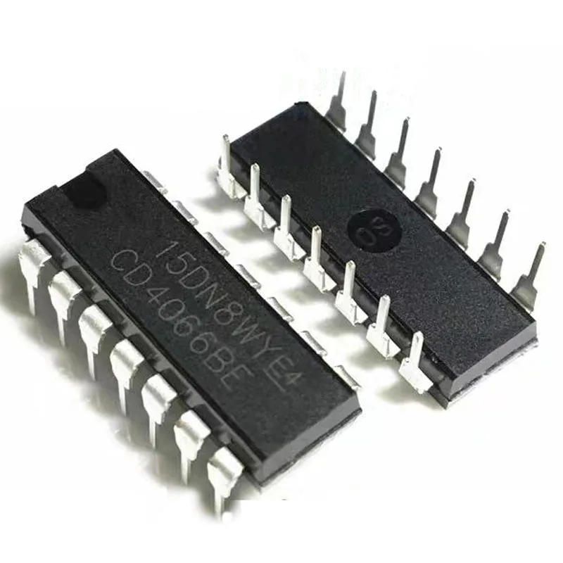 10PCS CD4066 CD4066BE DIP14 Quad Analogue Switch Chip