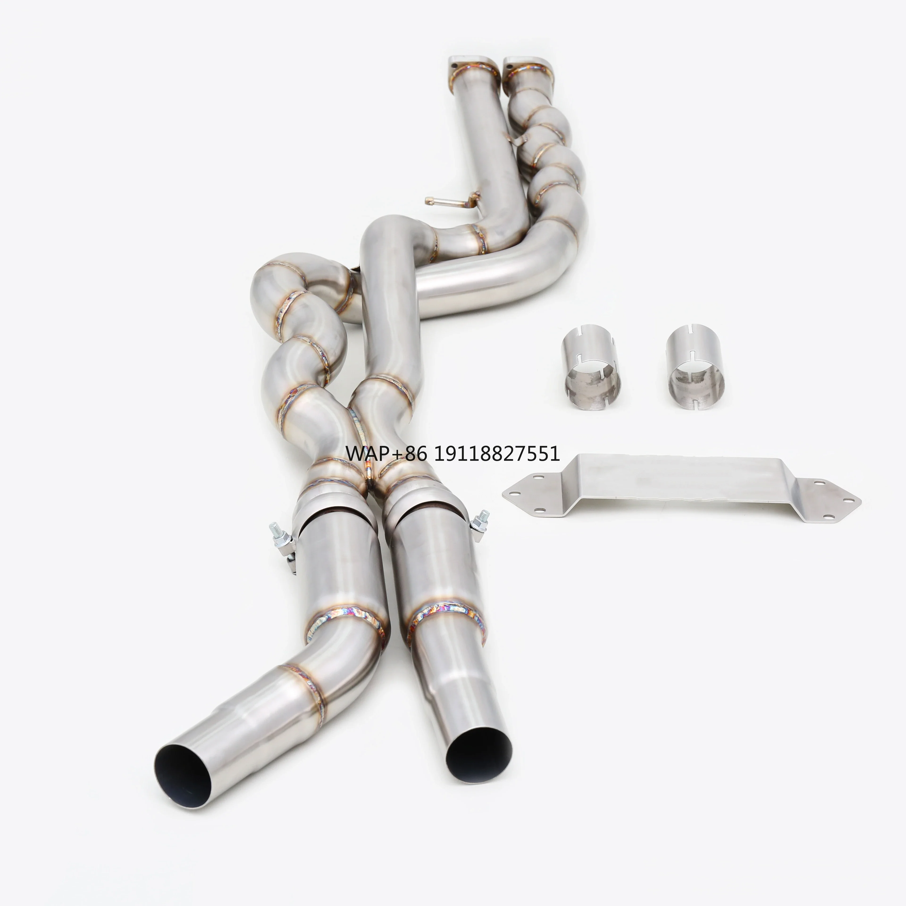 

Customizable M2 G87 3.0T S58 Factory Exhaust Pipes 304 Stainless Steel Midpipe