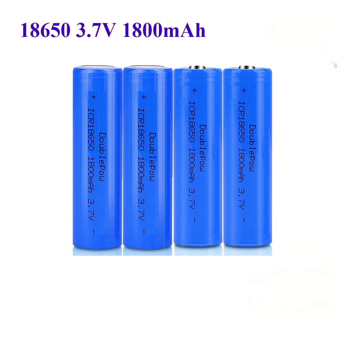 Premium 18650 Rechargeable Batteries1800mAh  with 3.7V Li-ion for Electric Pointer and Flashlight Electric Toothbrush Electric S