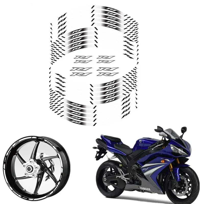 

Запчасти для мотоциклов YAMAHA YZF R1, контурное колесо, украшение, наклейка-A, аксессуары, аксессуары