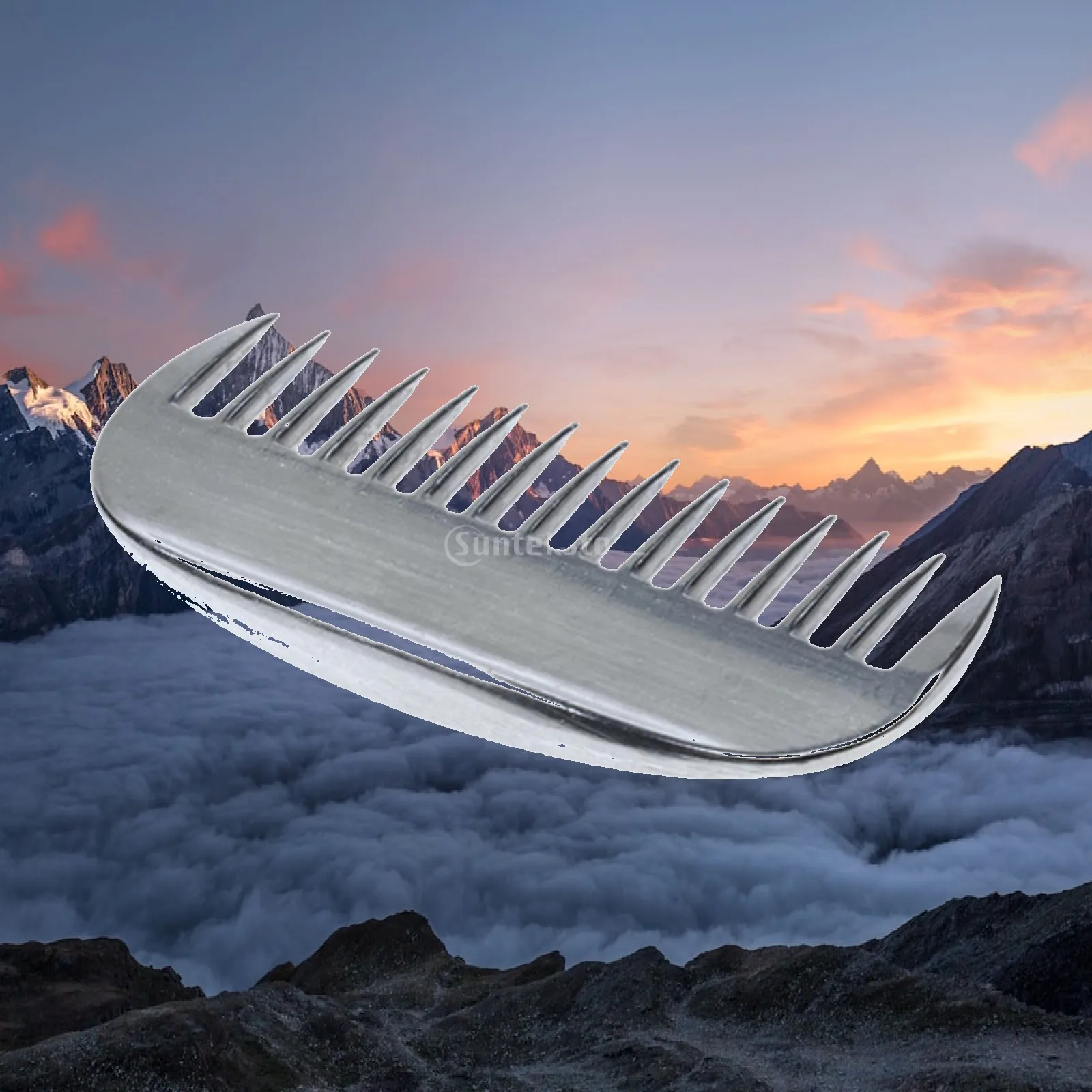 Professional Metal Mane and Tail Brush Massage Pulling Comb Livestock Grooming Tool for Horse Accessories Cleaning Kit