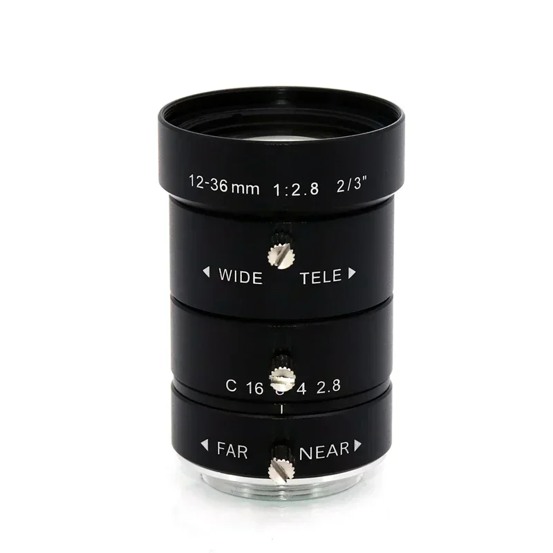

Best Seller First High Definition 5 Megapixel 2/3 '' CCD Industrial Lens C Interface 12-36MM Zoom Camera Lens