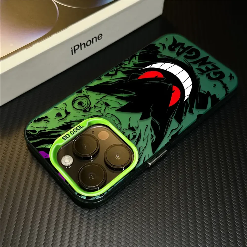 Anime Gengar Phone Case for Samsung Galaxy S25 S24 S23 S22 S21 S20 Note20 FE Ultra Plus 4G 5G Anti Fall Matte Back Cover - náhled 6