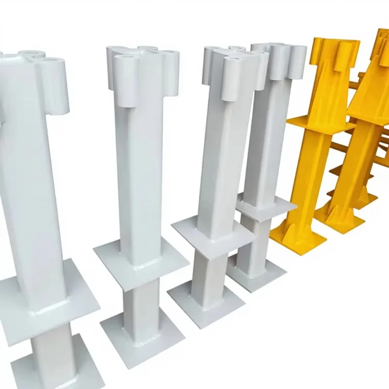 Fixed corner pile foundation outriggers Q355B high strength carbon steel embedded outriggers