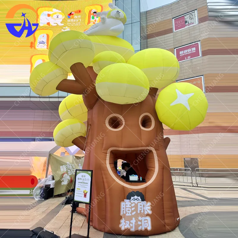 نفخ الكرتون توسيع شجرة جوفاء الديكور الإعلان معرض الديكور للمناسبات تحت عنوان مول في الهواء الطلق #2