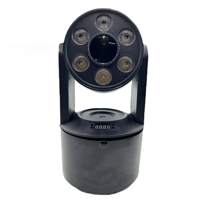 New Gemini pattern shaking head dance lamp beam lamp dyeing lamp spotlight bar disco room effect lighting