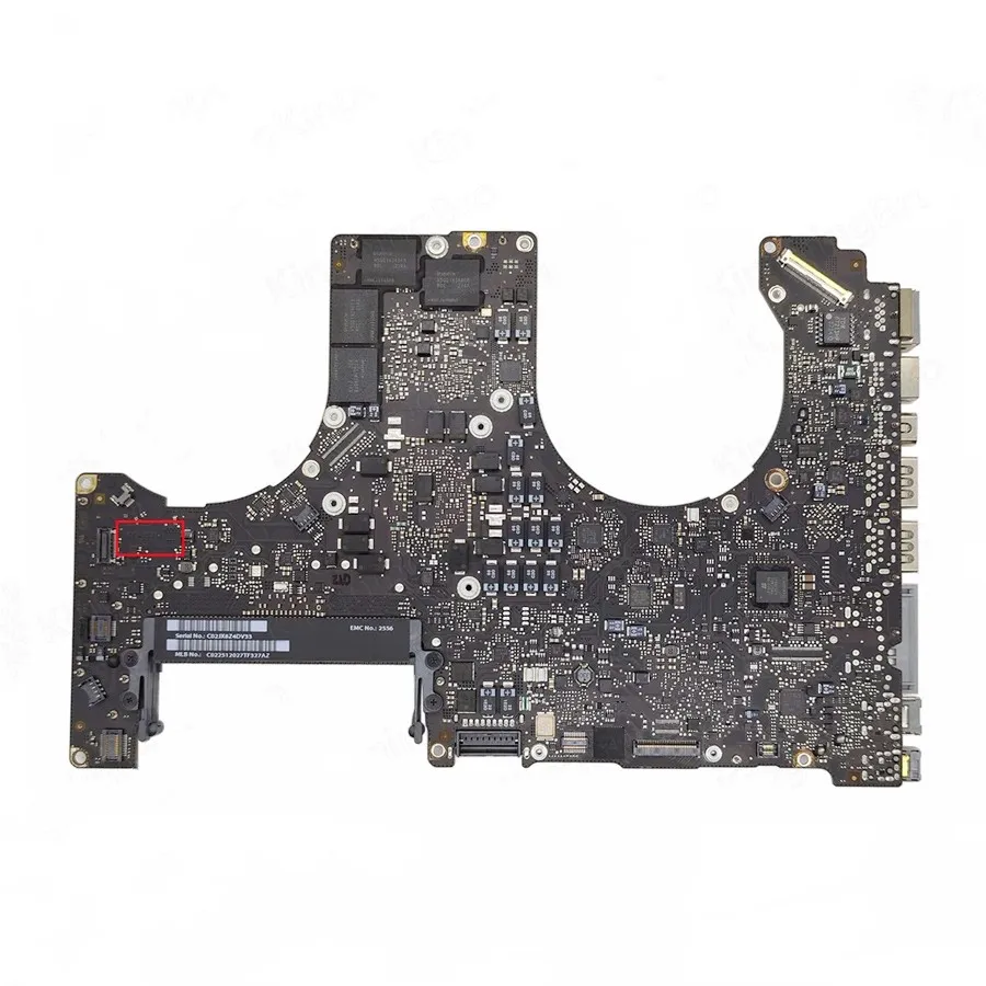 Imagem -02 - Placa-mãe para Macbook Pro 8203330-b A1286 Meados de 2012 Emc 2556 Md103 Md104 820-3330-b