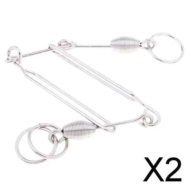 

Металлические китайские кольца, строительная игрушка для детей и взрослых, обучающая игрушка, 2 шт.