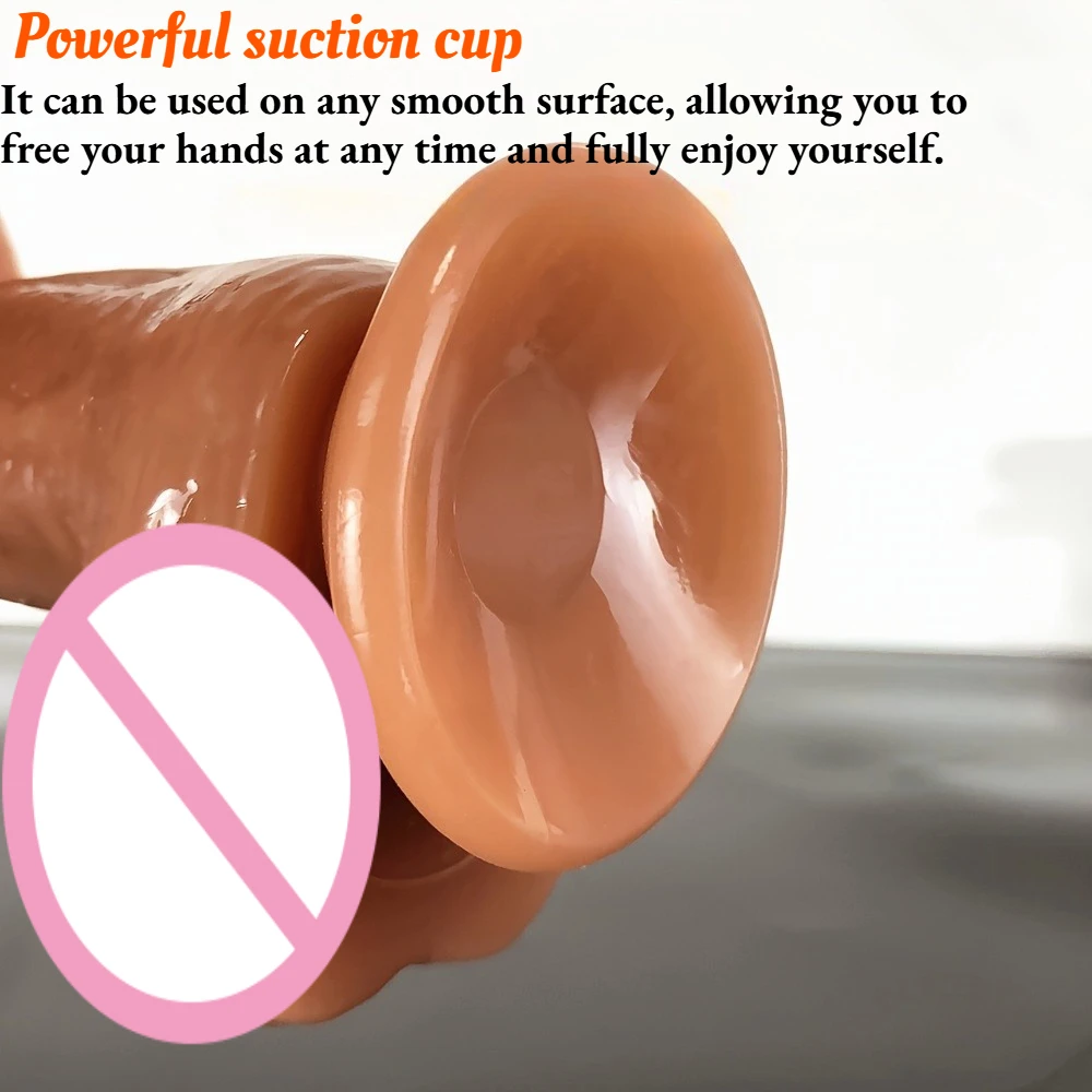 Waterproof Silicone Adult Sex Toys Soft Dildo with Suction Cup G-Spot Vagina Anal Masturbators Realistic Dildos Dick Cock Penis - Image 3