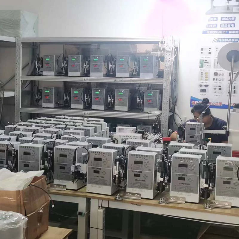 Mesin Solder Mini, Stasiun Solder untuk Pengelasan Titik USB, Steker DC, Kabel Daya Lampu LED Solder Las Besi Solder