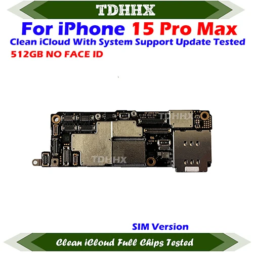 Mainboard Clean iCloud For iPhone 15 Pro Max Full Working