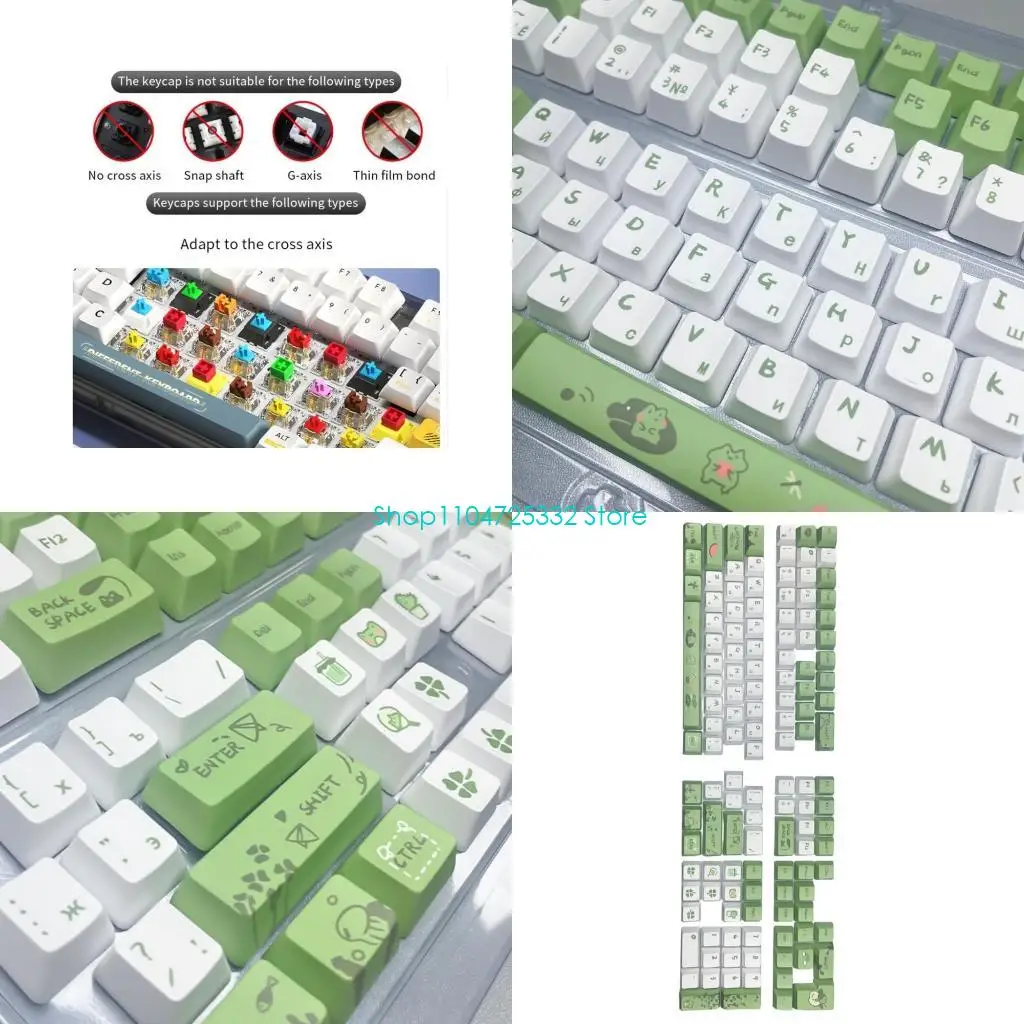 

P5EA Удобные колпачки для клавиш XDA Русские колпачки для клавиш для машинисток геймеров MX Switching