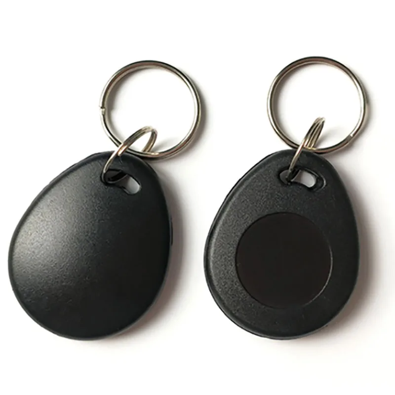 5/10Pcs Black RFID ID 125KHz EM4305 T5577 Waterproof Blank Key Ring Tag Copy Writable Rewritable Keyfobs Card Fast Shipping