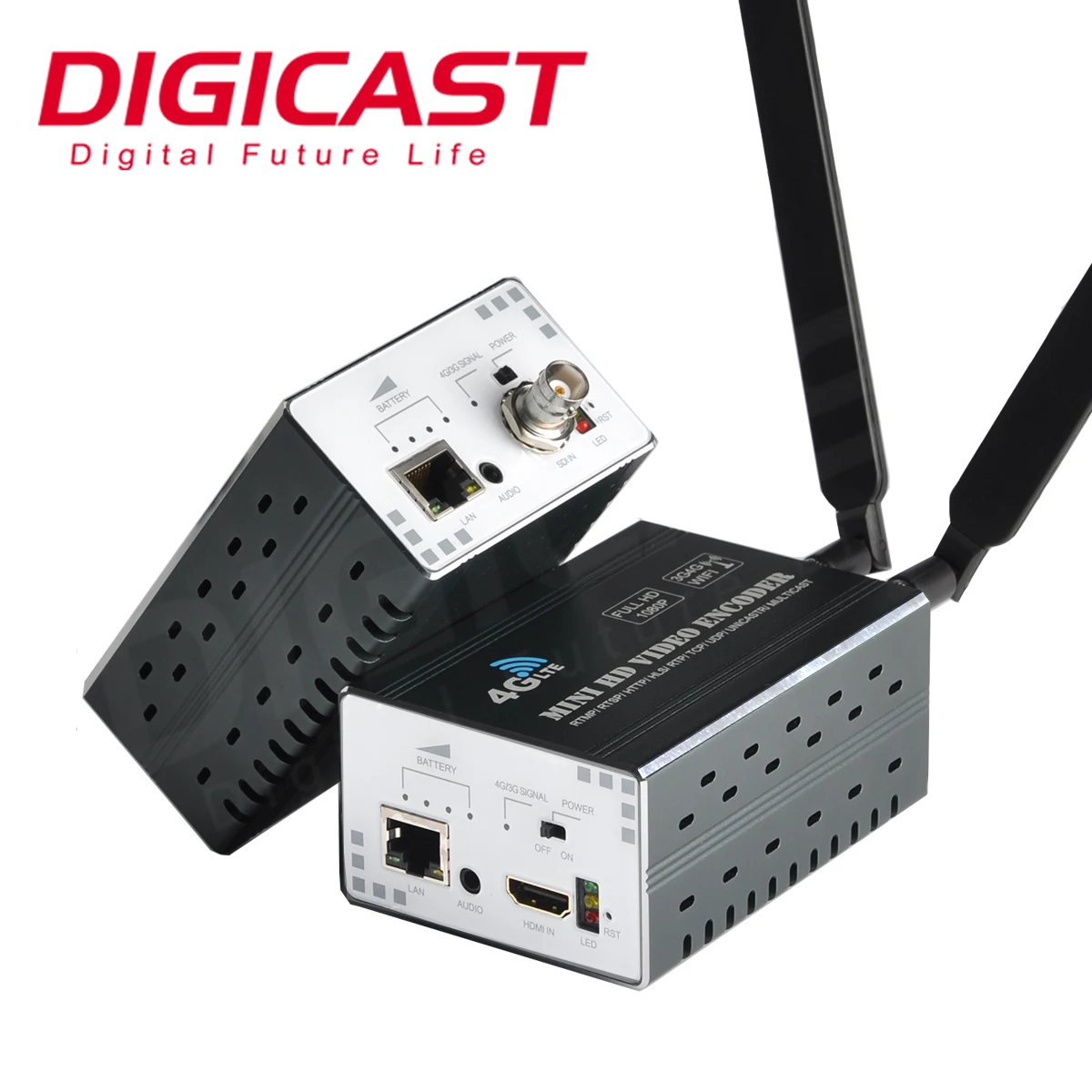 3G 4G WIFI Battery Live Video Encoder HD Ml SDI to Internet Wireless WIFI  LTE Encoder