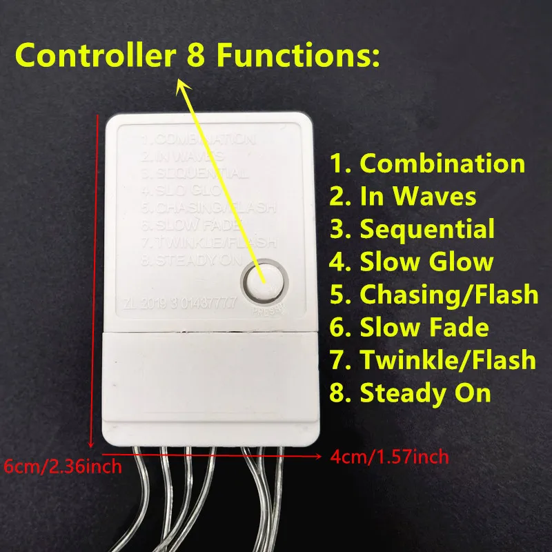 10M 20M Lucine Led String Ghirlanda Spina UE Luce di Natale Esterno Interno Albero Strada Giardino Decorazione della festa nuziale
