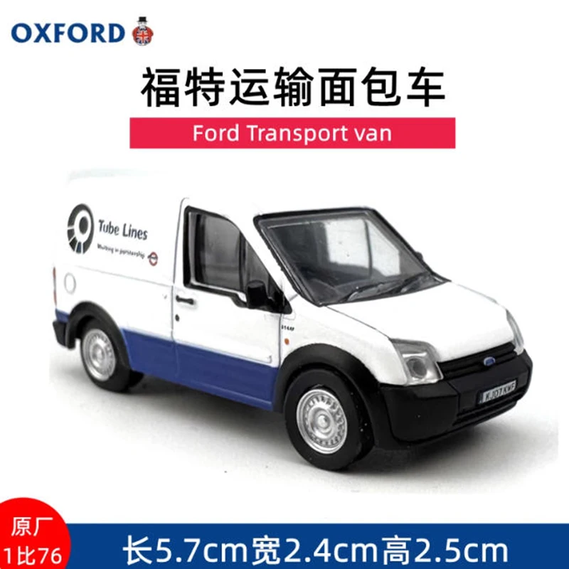 

OXFORD Diecast 1: 76 Transport Van Alloy Car Model Collection Display Ornament Toy Gift