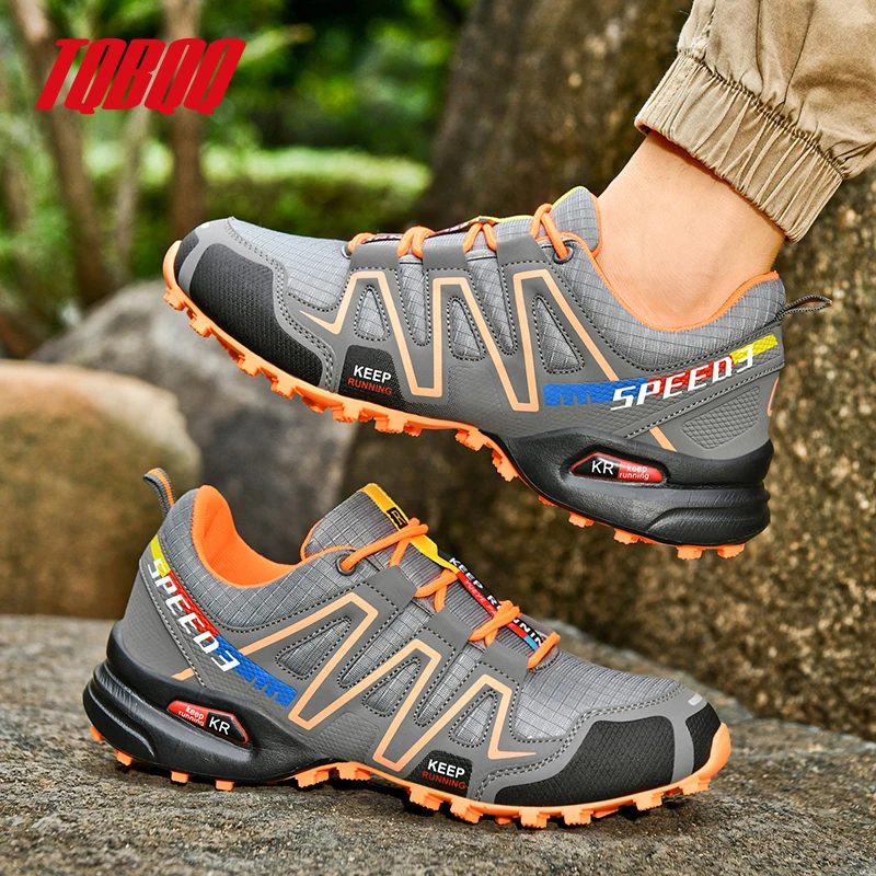 Men's High Quality Hiking Shoes Outdoor Trainers Climbing Shoes Women's Trekking Sneakers Anti-slip Tactical Sneaker image 6