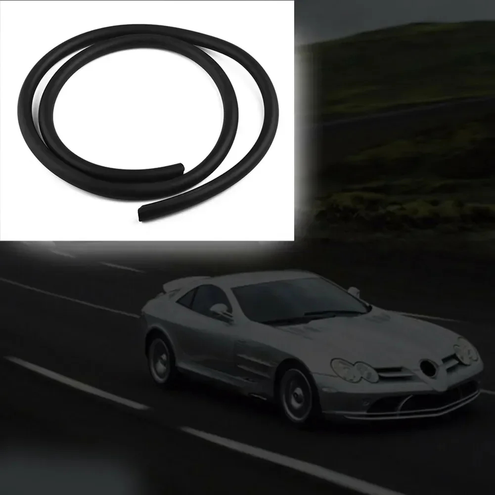 6mm 1/4 ID Car Full Silicone Fuel/Air Vacuum Fuel Hose/Line/Pipe/Tube 1 Meter Black 6mm ID/10mm OD Anti-aging NEW