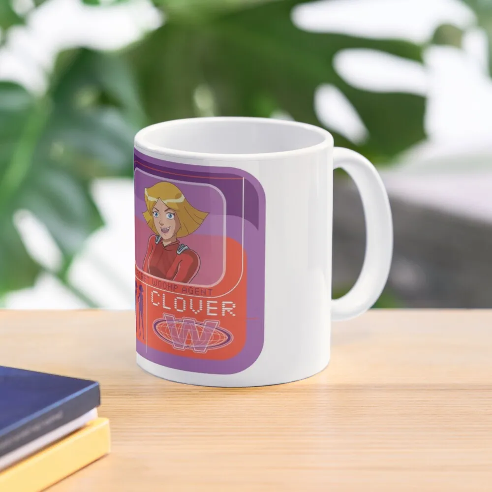 

Totally spies Clover badge Coffee Mug Tea Cup