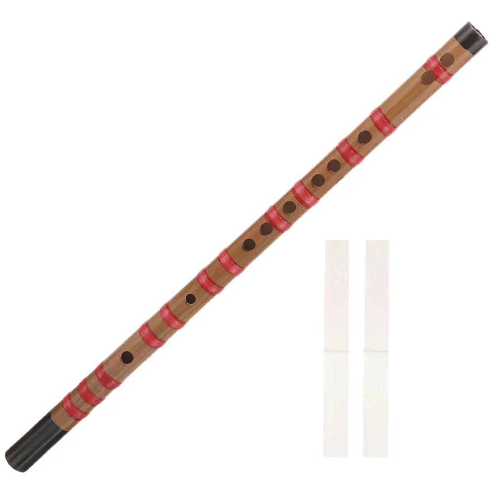 

Beginner Bamboo Flute for Chinese Element Musical Instrument Purple Traditional